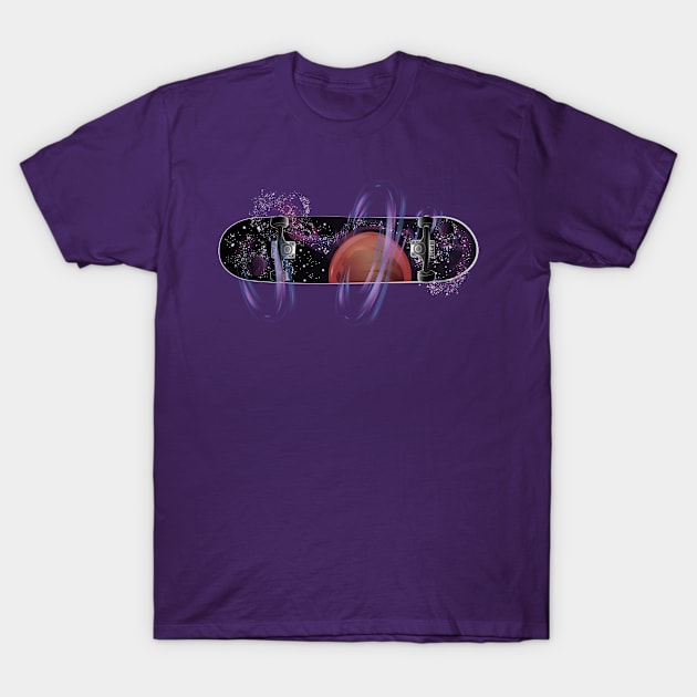 Skate for Life and Beyond v2 T-Shirt by Twisted By Art